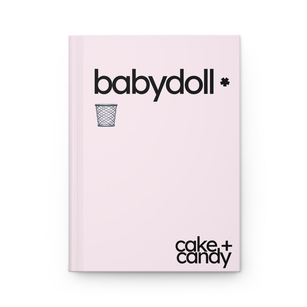 babydoll hardcover journal . cake+candy