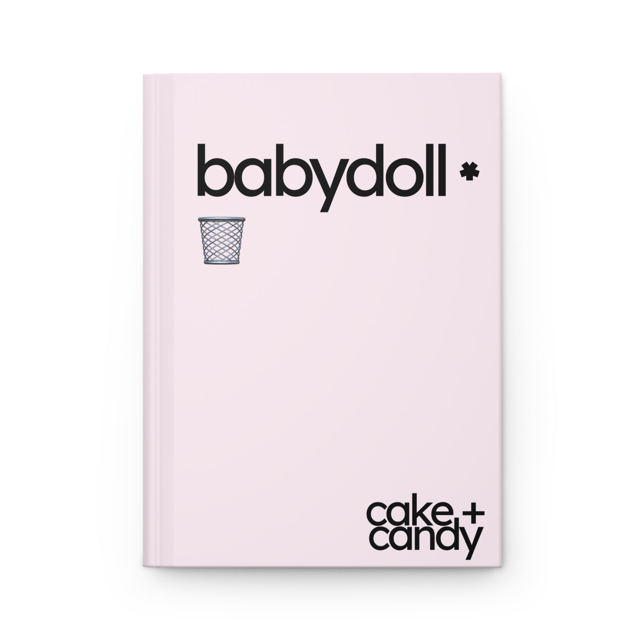 babydoll hardcover journal . cake+candy