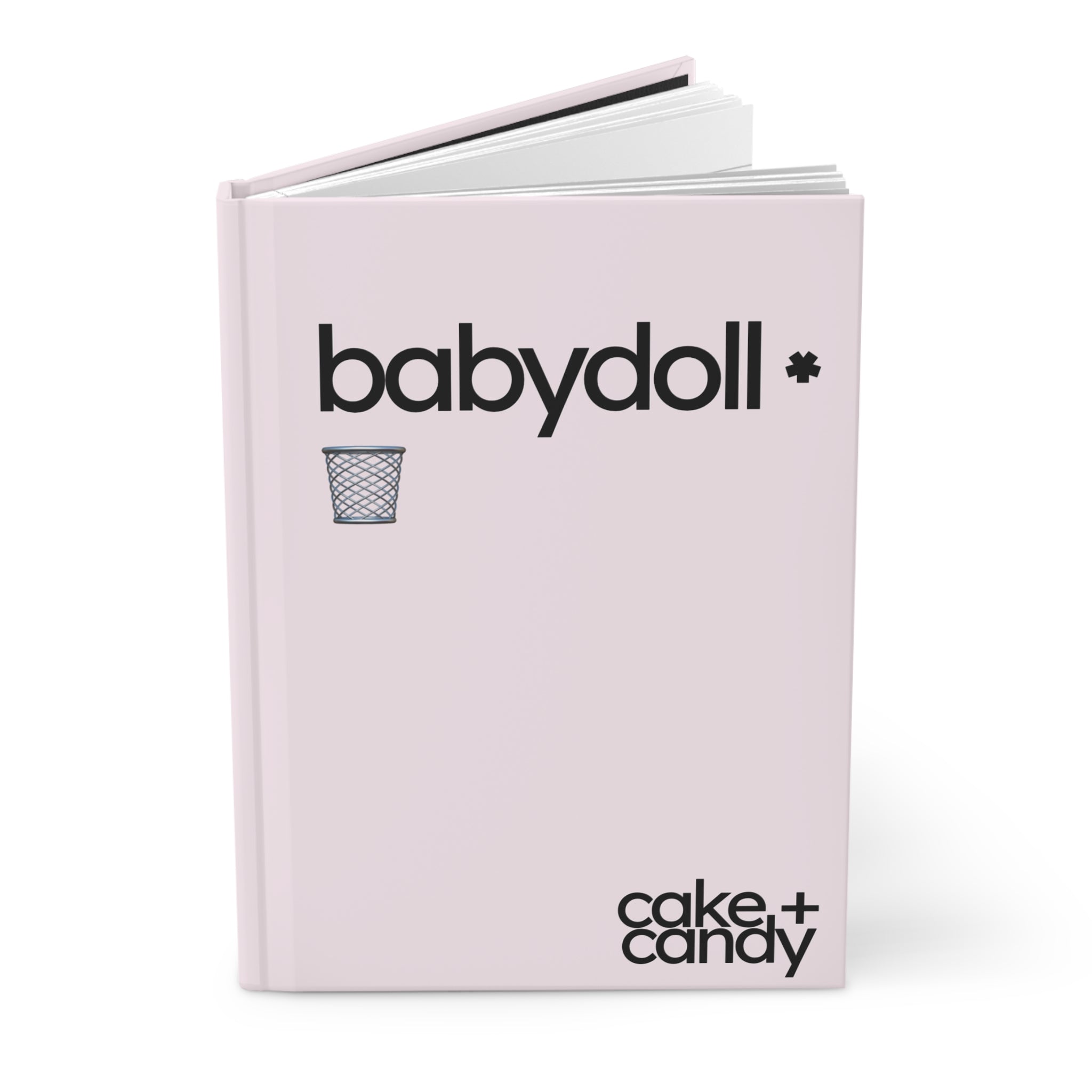 babydoll hardcover journal . cake+candy