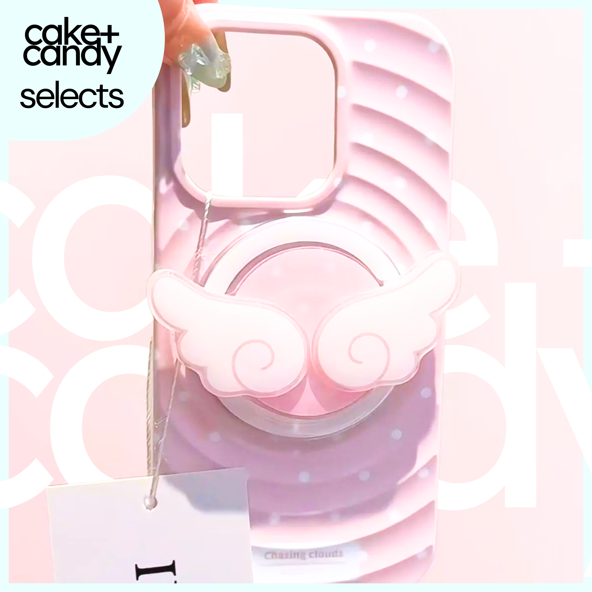 sweetest angel - grip/stand for magsafe