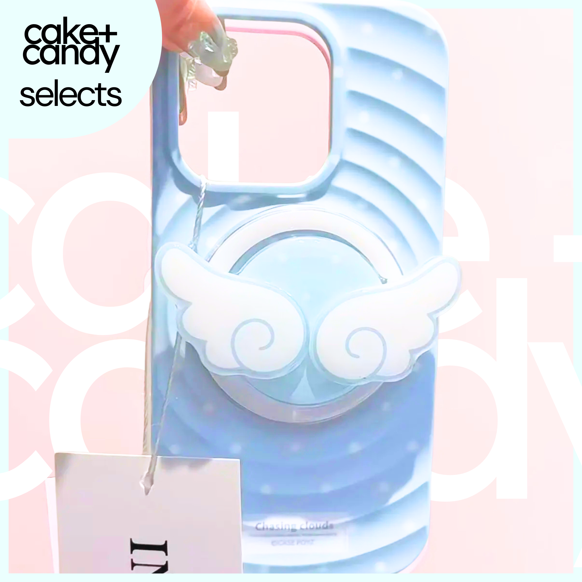 sweetest angel - grip/stand for magsafe