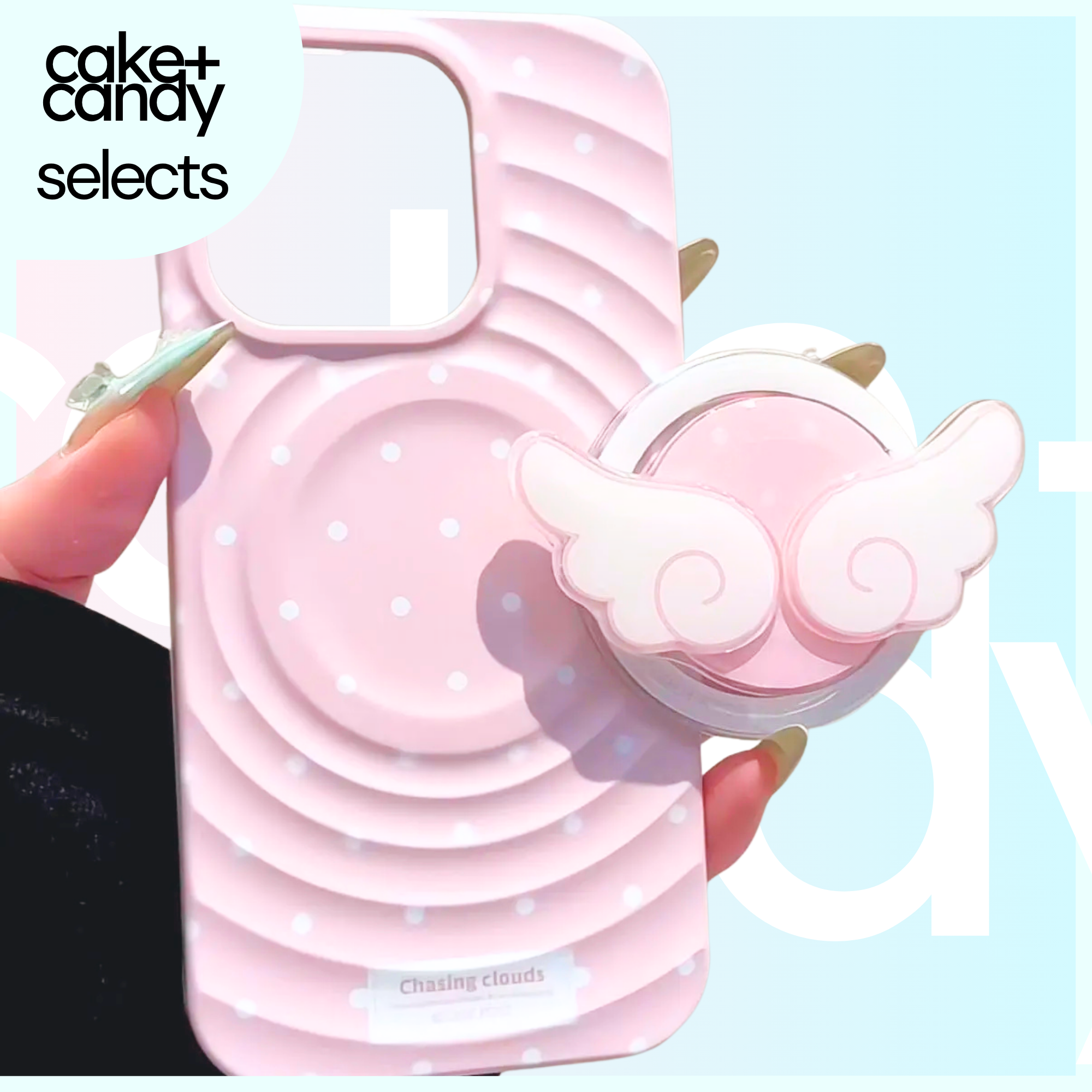 sweetest angel - grip/stand for magsafe
