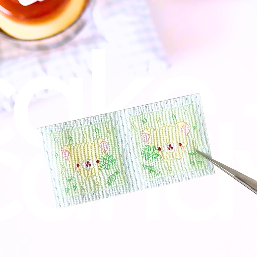 sweetly cute, cloth journal tabs